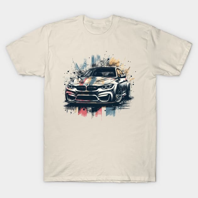 BMW M3 T-Shirt by Vehicles-Art